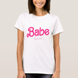 T-shirt de la tribu Mariée Babe Bachelorette Rétro