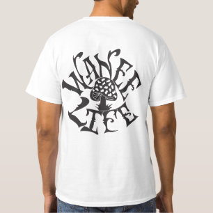 T-shirt de la valeur des hommes de la vie de Wanee