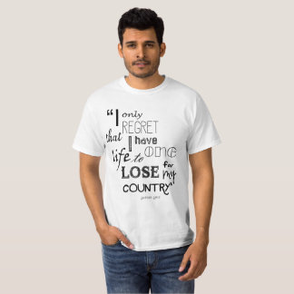 T-shirt de la valeur des hommes vigoureux de