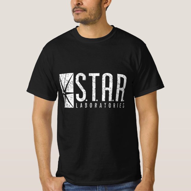 T-shirt de la valeur pour hommes du Star Lab (Devant)