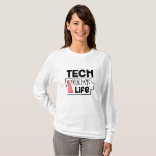 T-shirt de la vie de professeur de technologie