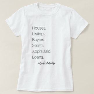 T-shirt de la vie d'immobiliers