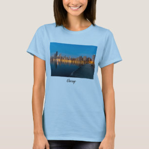 T-shirt de la ville de Chicago Nord