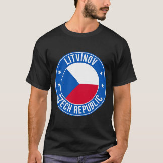 T-shirt de la ville de Litvinov, République tchèqu