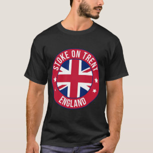 T-shirt de la ville de Stoke on Trent, Angleterre