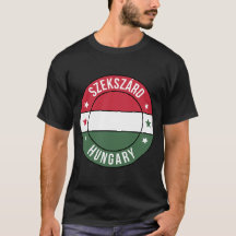 T-shirt de la ville de Szekszard, Hongrie
