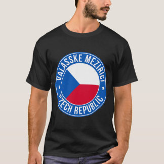 T-shirt de la ville de Valasske Mezirici, Républiq