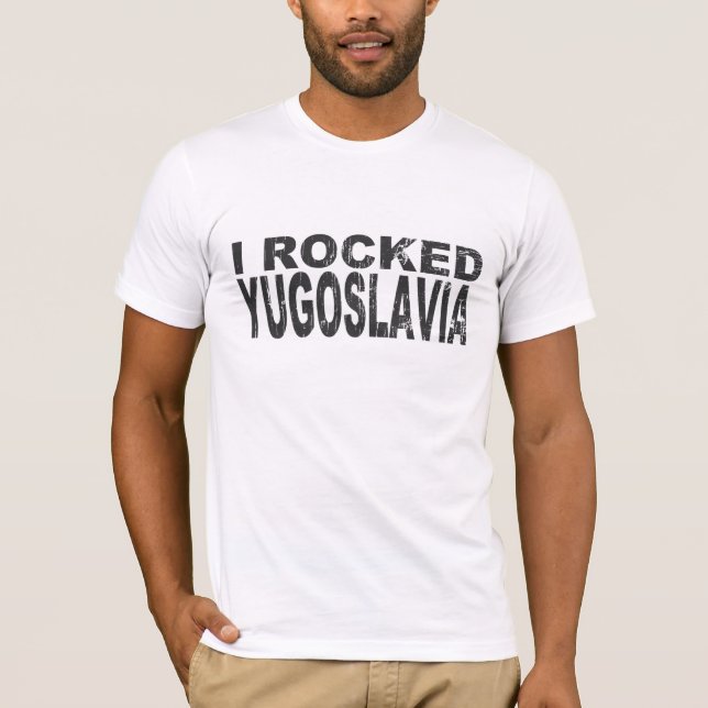 T-shirt de la Yougoslavie (Devant)