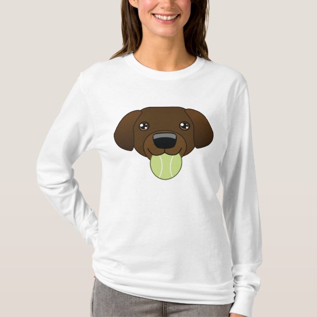 T-shirt de laboratoire de chocolat (Devant)