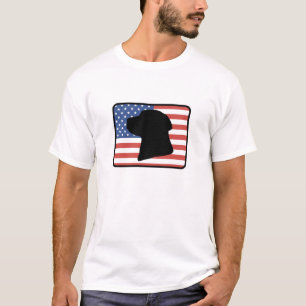 T-shirt de labrador retriever d'Américain