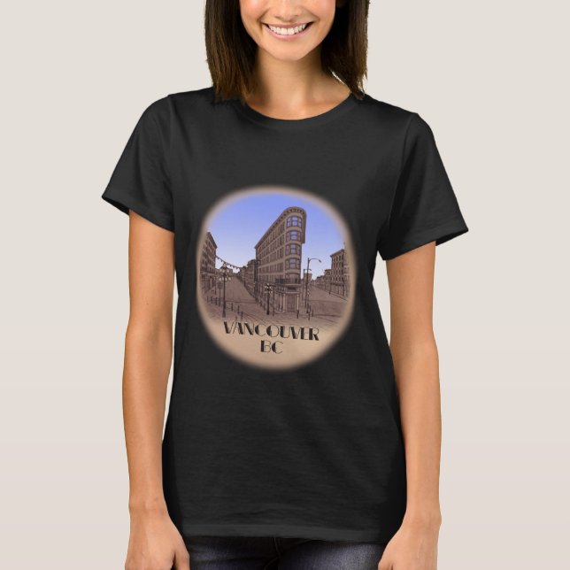 T-shirt de Lady's Vancouver Souvenir Gastown Shirt (Devant)