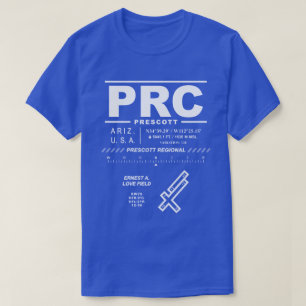 T-shirt de l'aéroport régional de Prescott (RPC)