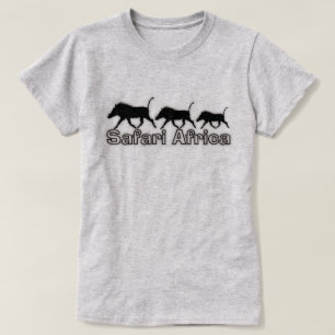 T-shirt de l'Afrique de safari