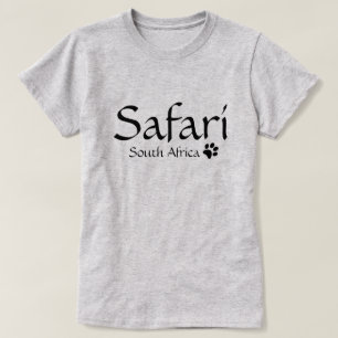 T-shirt de l'Afrique du Sud de safari