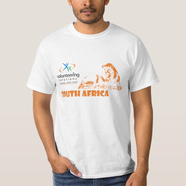 T-shirt de l'Afrique du Sud - offrir des solutions (Devant)