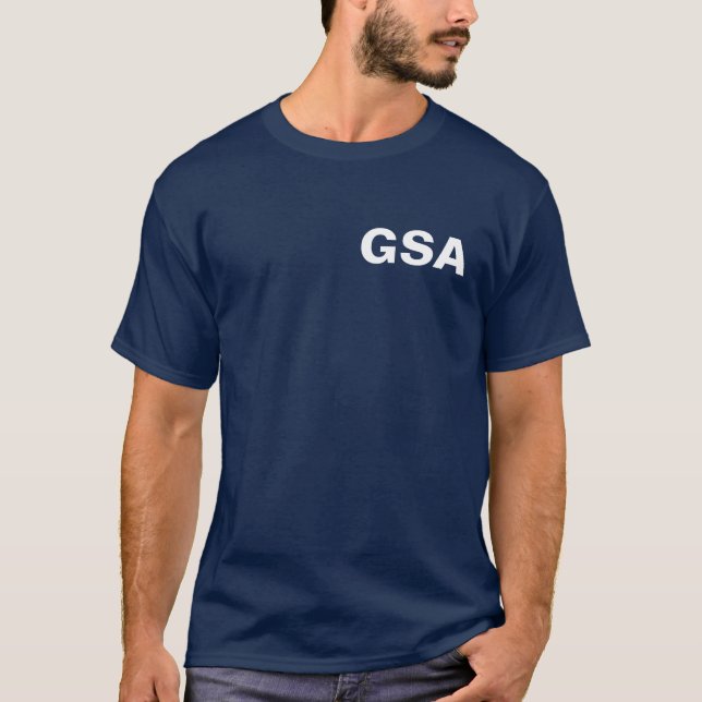 T-Shirt de l'agence GSA (Devant)