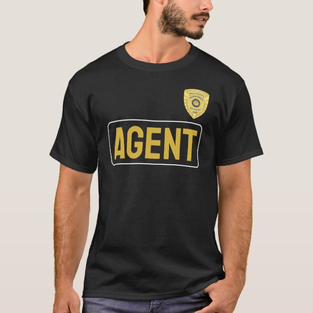 T-shirt de l'AGENT DE RÉCUPÉRATION FUGITIVE (Devant)