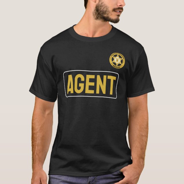 T-shirt de l'AGENT DE RÉCUPÉRATION FUGITIVE (Devant)