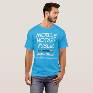 T-shirt de l'agent de signature de prêt public de