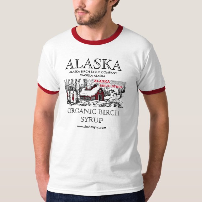 T-shirt de l'Alaska Birch Syrup Company (Devant)