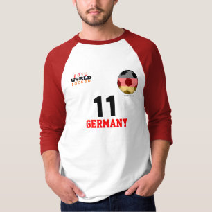 T-shirt de l'Allemagne #11 Klose de coupe du monde