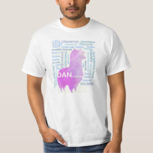 T-shirt de lama de danisnotonfire