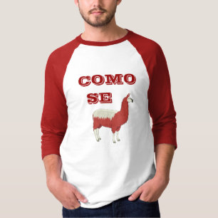 T-shirt de LAMA de Se de COMO