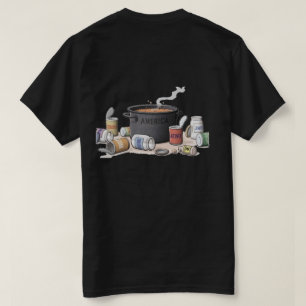 T-shirt de l'Amérique de creuset