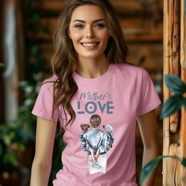 T-shirt de l'amour de la mère (Créateur téléchargé)
