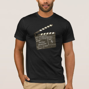 T-shirt de l'amoureux du film "Clapperboard"