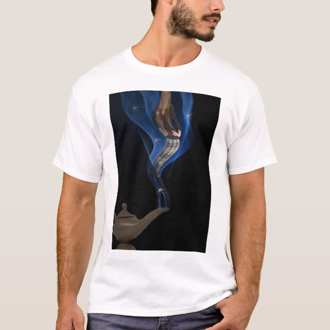 T-shirt de lampe d'Alladans (Devant)