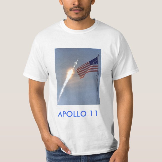 T-shirt de lancement d'Apollo 11 (Devant)