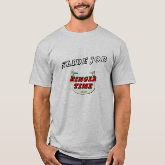 T-Shirt de lancer de cheval de travail de glisseme