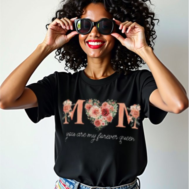 T-shirt de l'ancienne reine florale de maman (Créateur téléchargé)