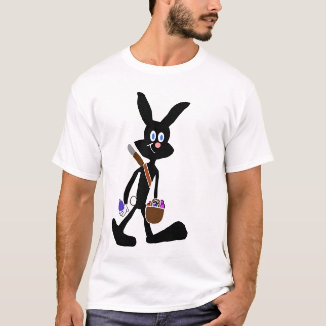 T-shirt de lapin de Ninja Pâques (Devant)