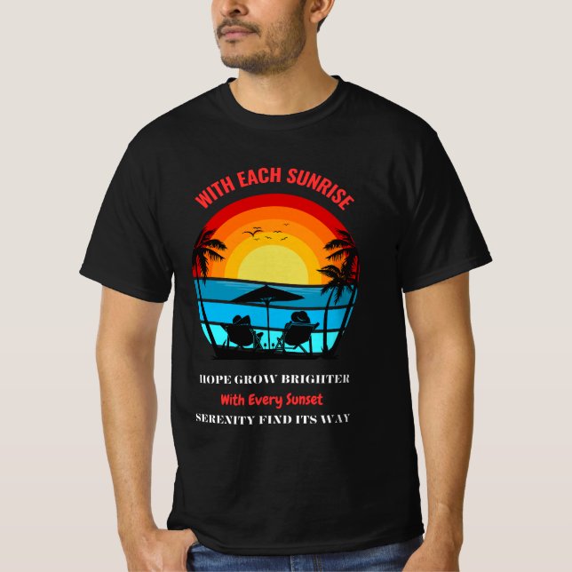 T-shirt de l'architecte Sunrise (Devant)