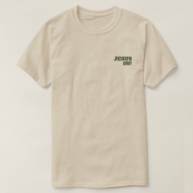 T-shirt de l'Armée Jésus (Design devant)
