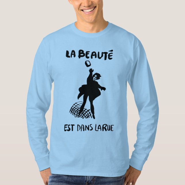 T-shirt de larue de dans d'est de beaute de La (Devant)
