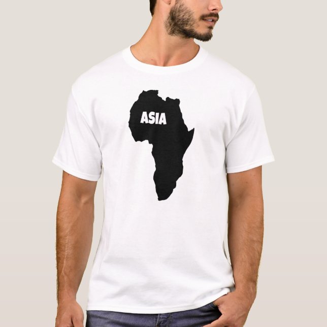 T-shirt de l'Asie (Devant)
