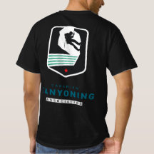 T-shirt de l'Association canadienne du canyoning