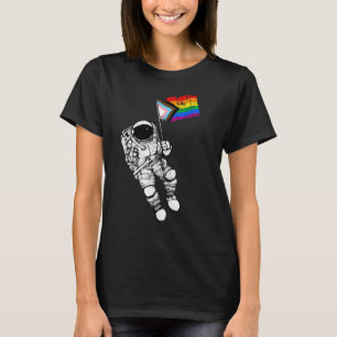 T-shirt de l'astronaute de la fierté du progrès