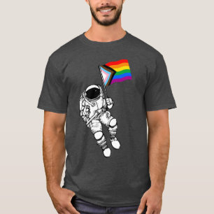 T-shirt de l'astronaute de la fierté du progrès
