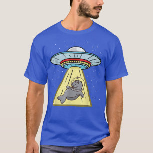 T-shirt de l'astronaute de l'enlèvement de l'Ufo
