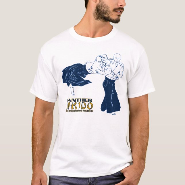 T-shirt de l'automne 2011 d'Aikido de panthère (Devant)