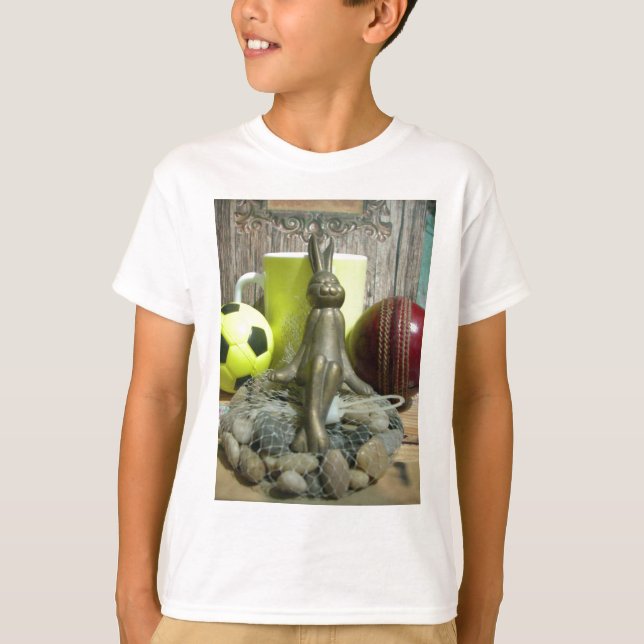 T-shirt De l'autre côté du Pitch & Crease : Football Crick (Devant)