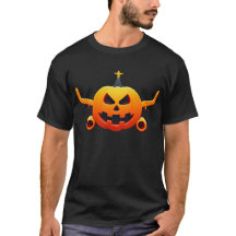 T-shirt de l'avion d'Halloween