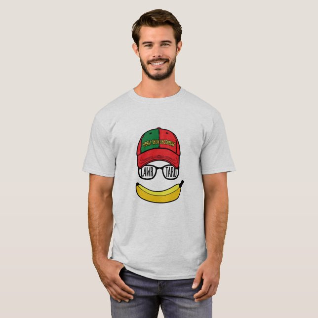T-shirt de Lawrtard des hommes (Devant entier)