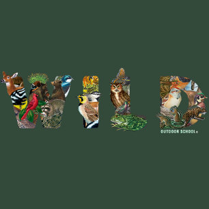 T-shirt de l'école extérieure (Hunter Green)