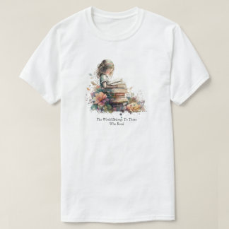 T-shirt de lecture