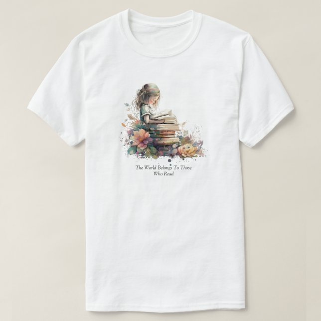 T-shirt de lecture (Design devant)